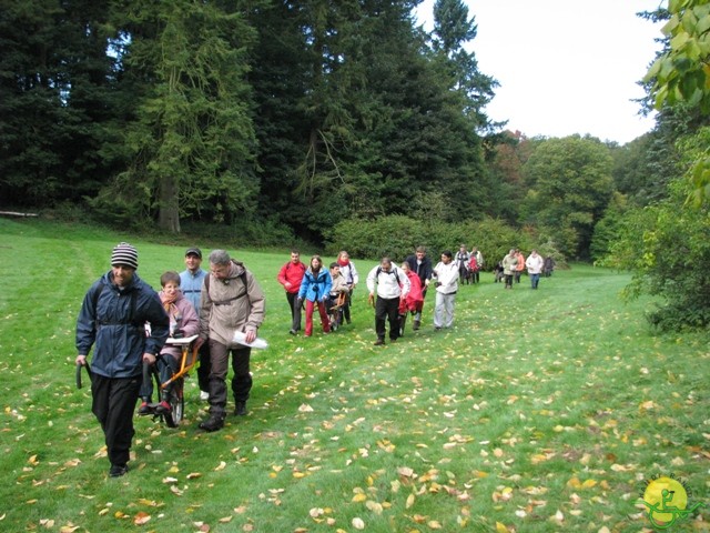 randonnée sportive avec joëlettes, Tervuren, 2012